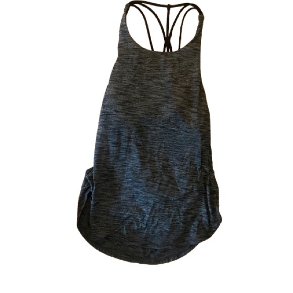 Lululemon Raise The Barre Tank Heathered Black 8 - Picture 10 of 12